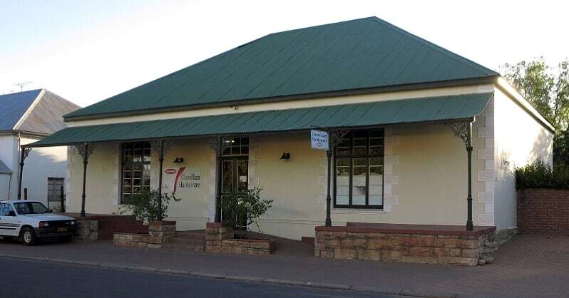 Benjamin Ginsberg's shop in Visser Street, Clanwilliam