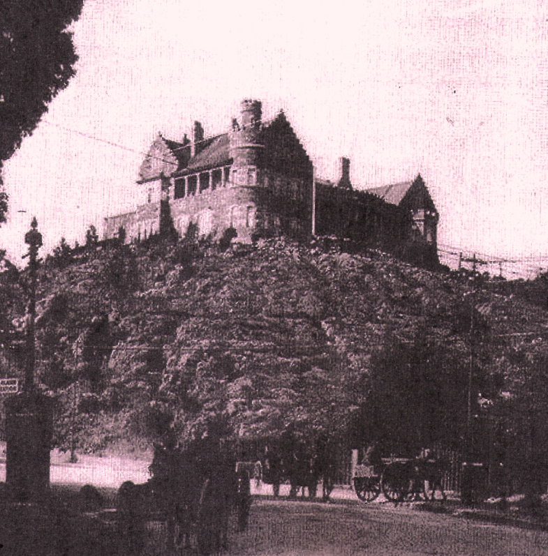 The original Eastington Castle, early 20th Century  