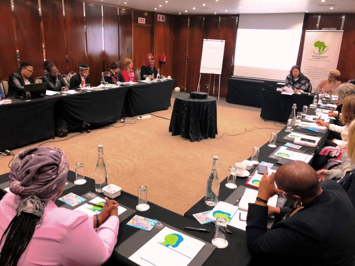 ‘Women in Dialogue’ engagement hosted by the Human Sciences Research Council.