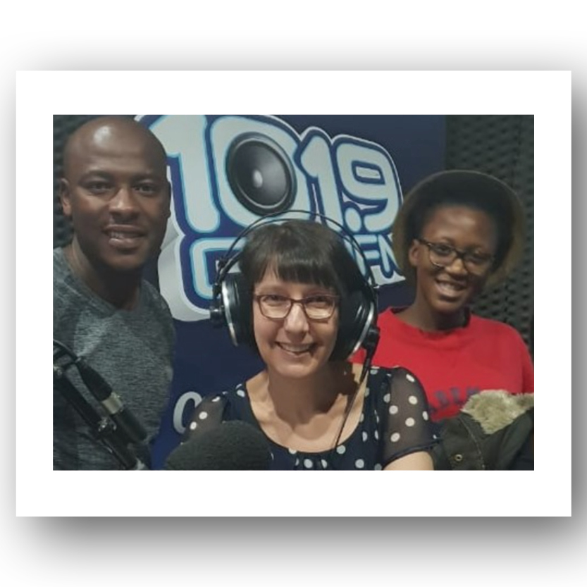 Through its weekly current affairs programme Jewish Board Talk on 101.9 Chai FM, hosted by Charisse Zeifert, the Board highlights issues of importance to the local Jewish community as well as publicising the activities of a wide range of Jewish organisations and individuals.