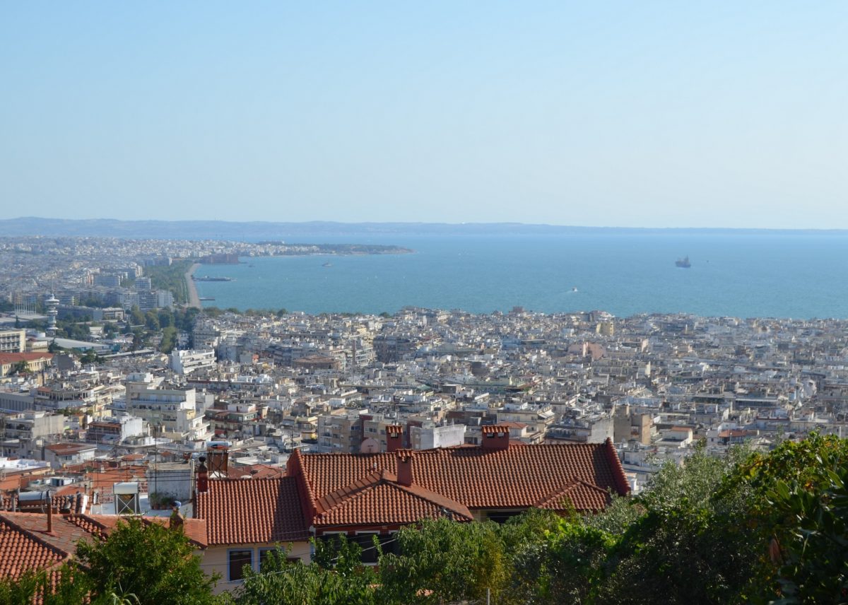 Thessaloniki (Salonika) today, photographed by the author