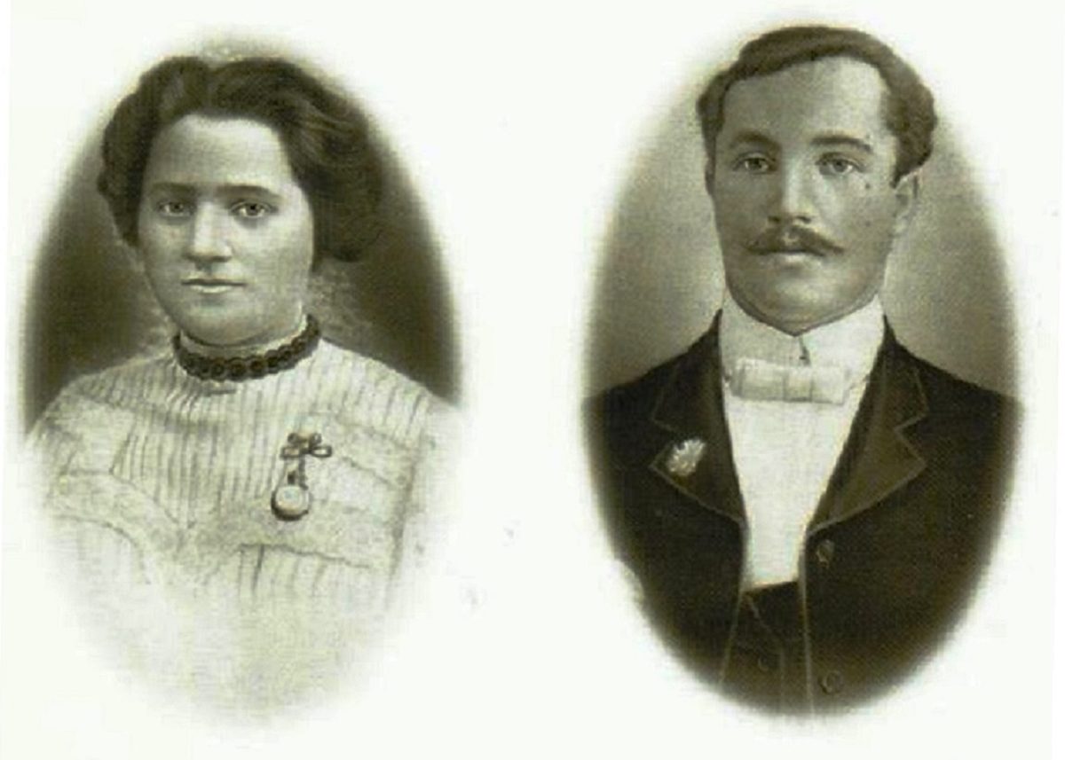 Reuben and Sophia Newstead c. 1905 (Portraits courtesy Bernice Kling)