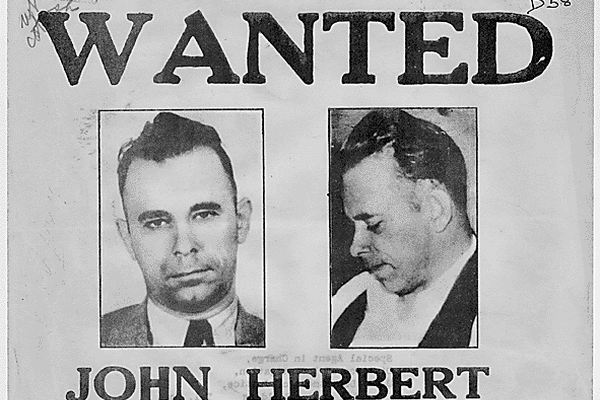 John Dillinger Fbi Wanted Poster E1564510126810