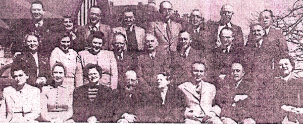 Herber House committee, circa. late 1940s